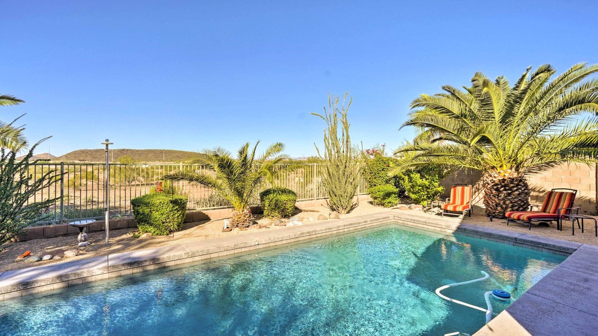 Fireside at Norterra House | Desert Escape w/ Fire Pit & Direct Trail Access!
