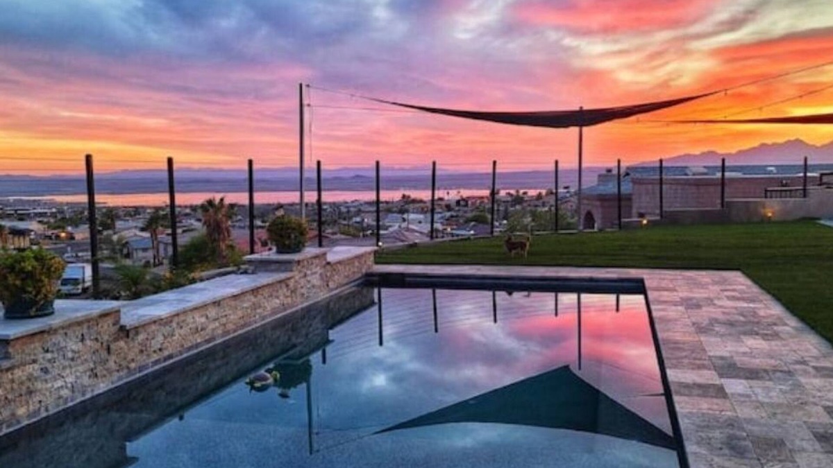 Lake Havasu City House | Desert Oasis Retreat ★ Stunning Views ★ Pool & Spa ★ Lake Havasu Escape”