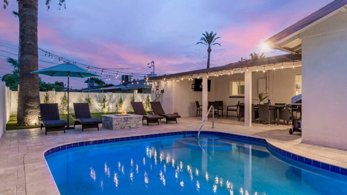 Scottsdale Highlands House | Desert Sands|Heated Pool|Firepit|Old Town|Putt Grn.