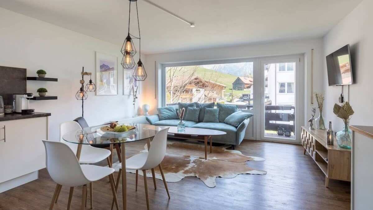 Rappele Apartment | Design Appartment „Alpenglühen“ nahe Breitachklamm