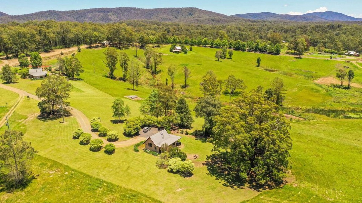 Possum Brush House | Designed for a romantic escape hidden behind the trees.