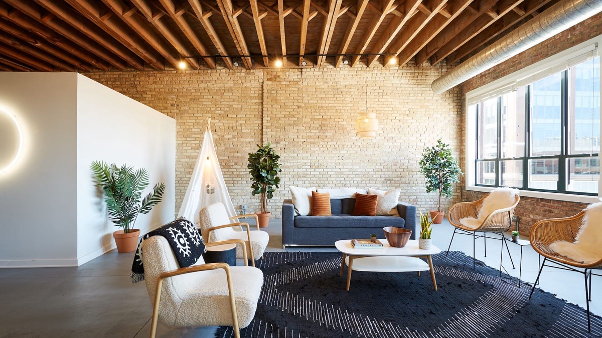 West Loop Apartment | Designer 3BR Luxury Penthouse in Heart of Fulton Market | Featured In Architectu