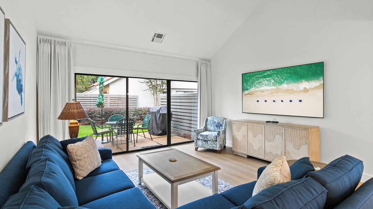 Sandestin Condo | Designer Full Remodel Beach Villa! 6 Seat Golf Cart, Beach, Nearby Pool+Grill