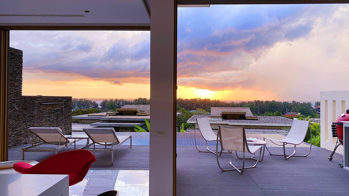 Sa Khu Villa | Designer Panoramic Seaview 2br Pool Villa Naithon Beach num7131