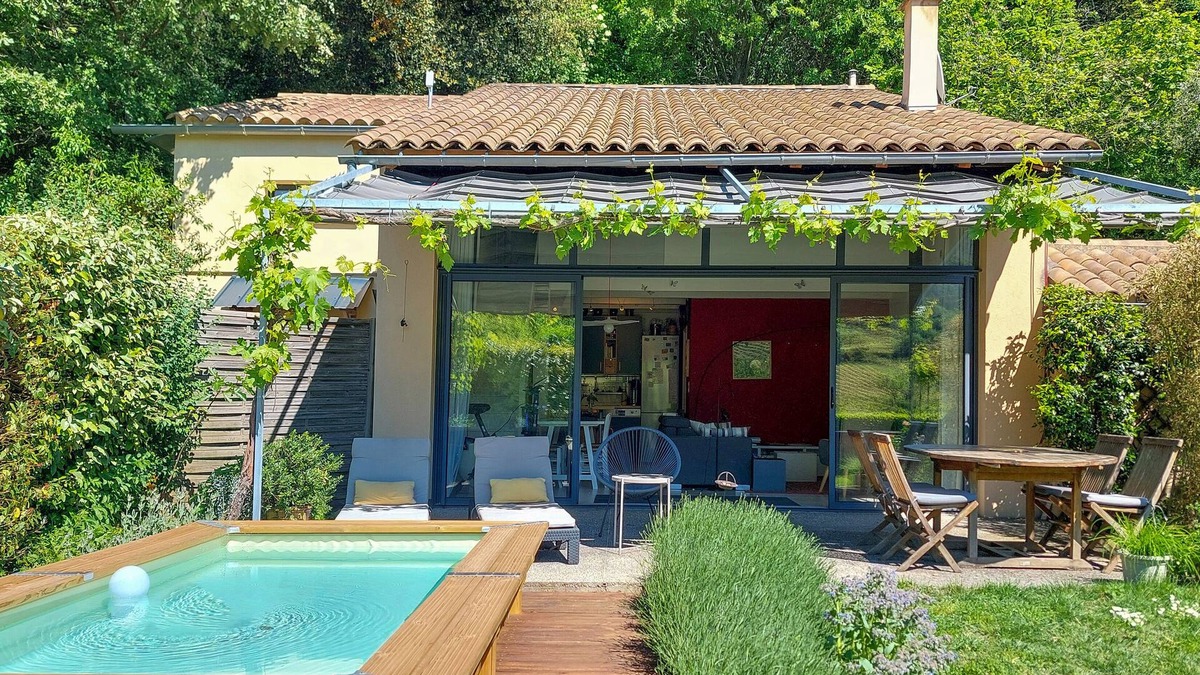 Vinsobres House | Detached house, quiet, beautiful garden, mini pool, Drôme provençale, 2 Pers