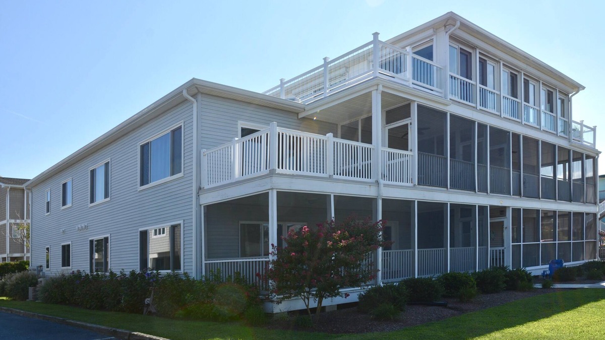 Rehoboth by the Sea House | Dewey Beach 4BR Condo Ocean Block w/Parking, Outdoor Shower