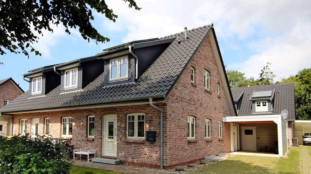 Wyk auf Foehr House | DHH Lütt Seehus Strandstraße 2B mit ca. 91m² Über 3 Etagen