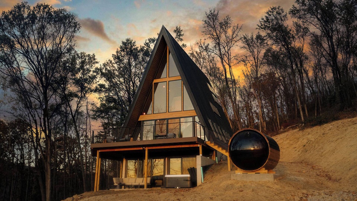 Ligonier House | Diamond View PA: A-Frame~Hot Tub~Sauna~Panoramic Mountain Views