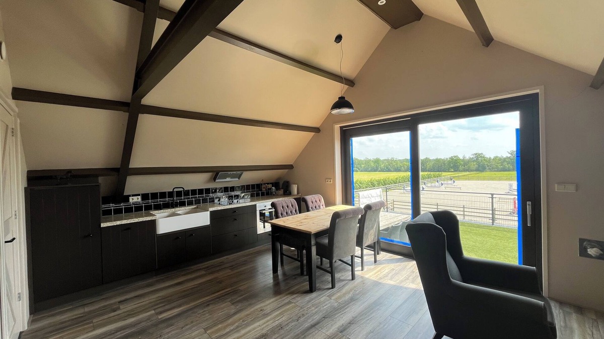 Jubbega Apartment | Dieren, vrij uitzicht en privacy