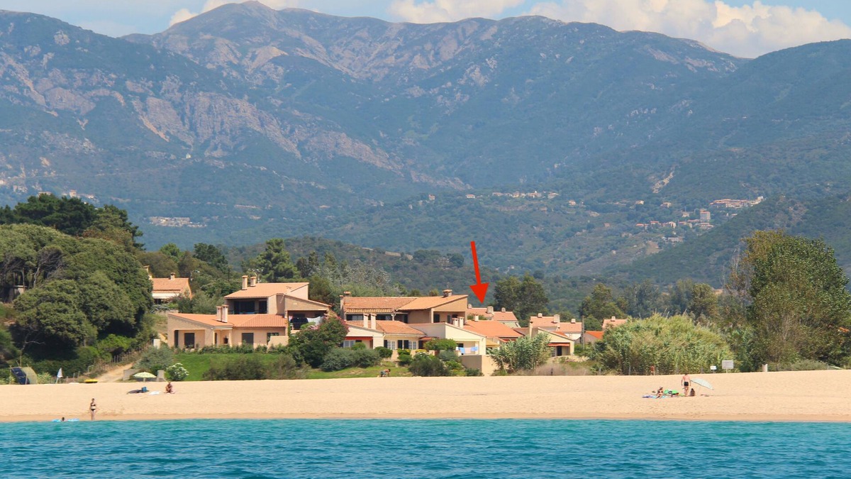 Calcatoggio Apartment | Direct beach access 200m away, Superb apartment, sleeps 4 to 6.