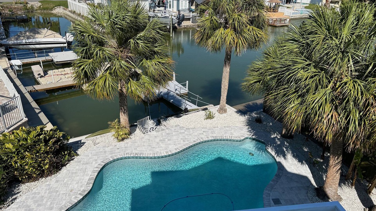 Spring Hill House | Direct Gulf Access Home w/Floating Dock and Pool