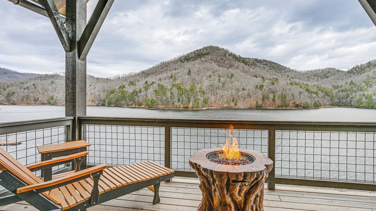 Bear Lake Reserve Cottage | Direct Lake Access & Fire Pit: Tuckasegee Cottage!