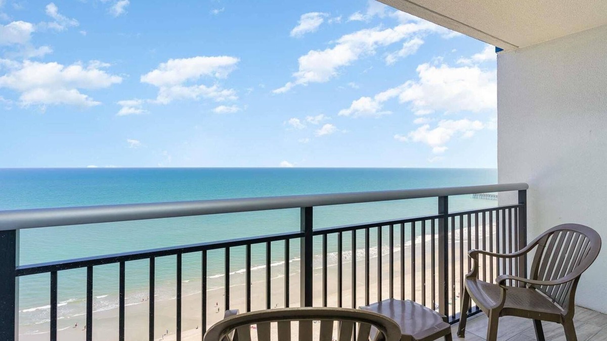 Downtown Myrtle Beach Condo | Direct Ocean Front View - Bay View on the Boardwalk by Luxury Beach Rentals