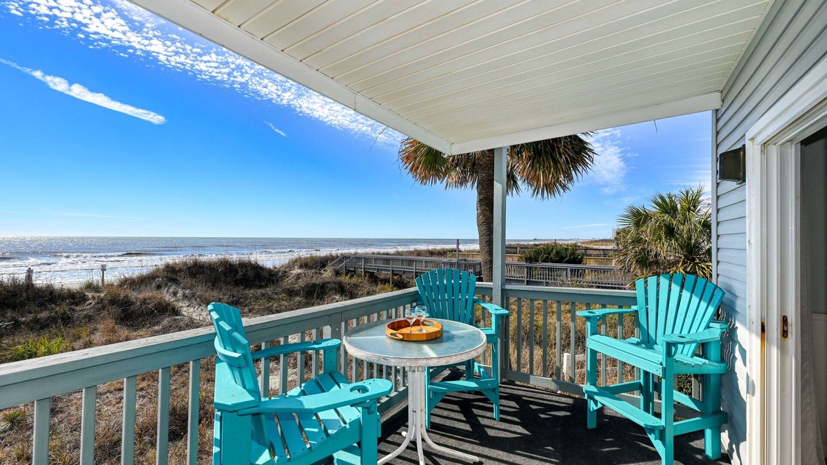 North Myrtle Beach Condo | Direct Oceanfront, Cherry Grove, Elevator, 2 Bedroom Condo