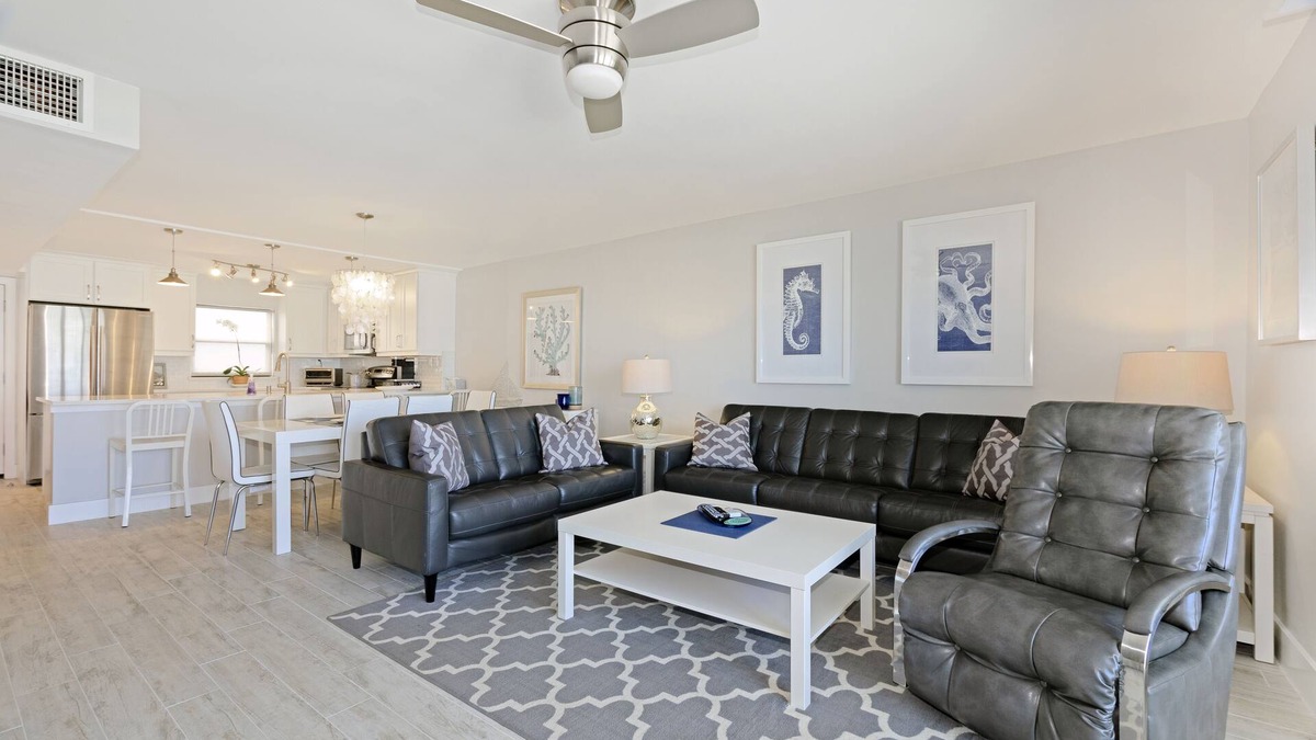 New Smyrna Beach Condo | Direct Oceanfront Condo 2 mi to Flagler Quiet Beach & Large Pool-Disc 4 Wk or Mo