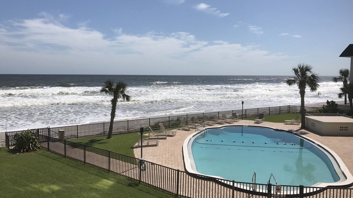 Ormond Beach Condo | Direct Oceanfront 2 Bedroom Condo, WiFi