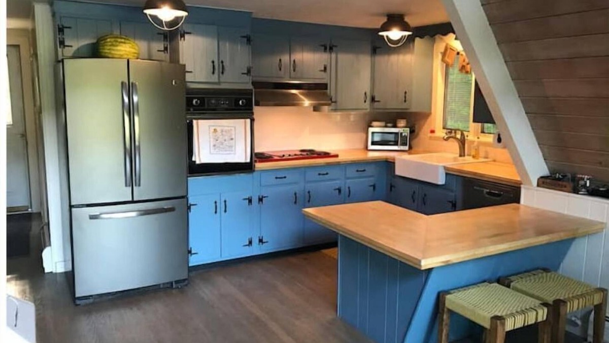 Antrim Ski Chalet | Direct Waterfront, Year-Round, A-Frame Cabin
