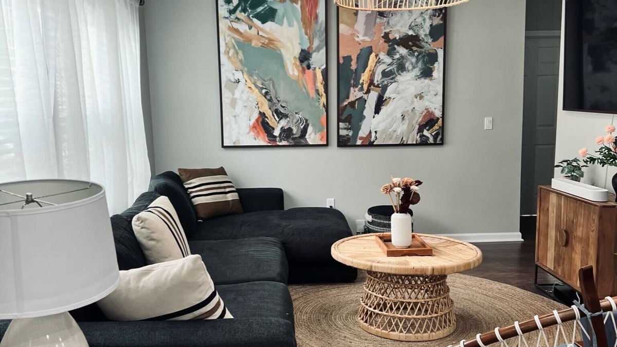 Candler-McAfee House | *Discount Holiday getaway* Boho Themed Cozy 3 Bedroom Home in Atlanta