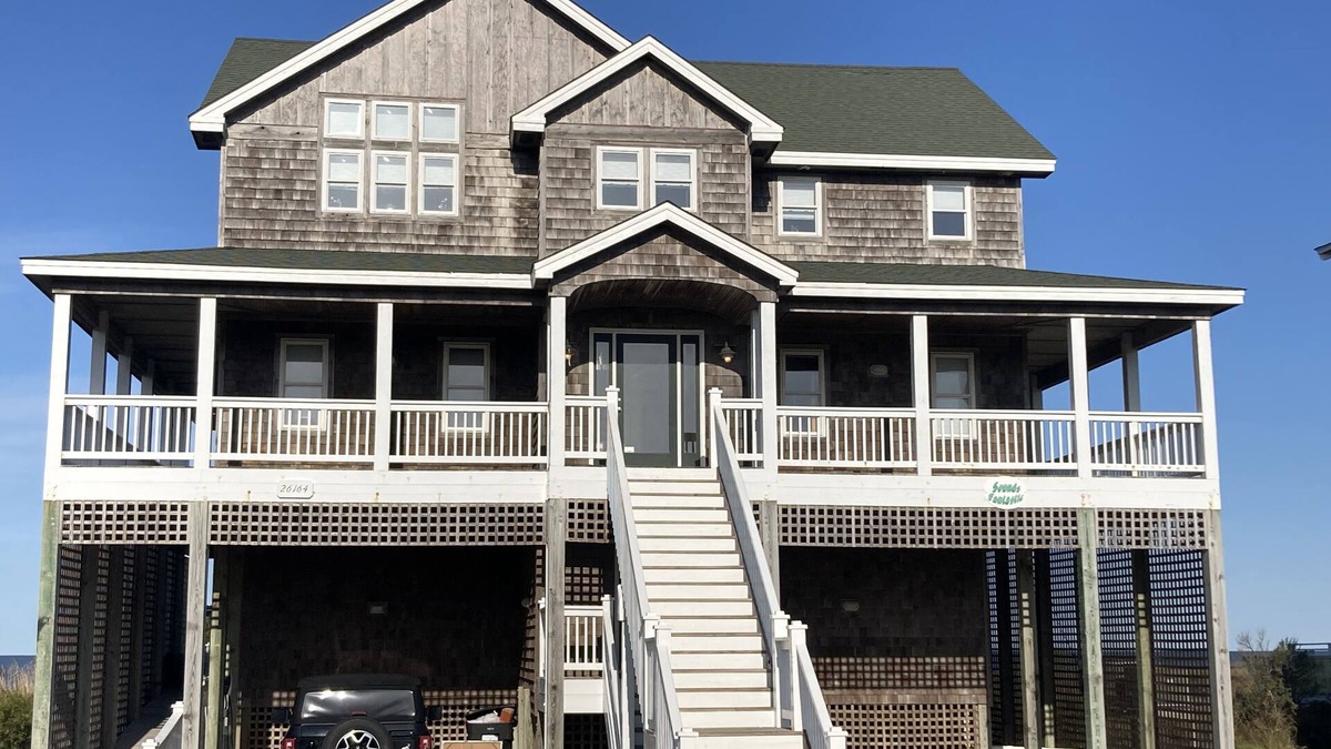 Wind Over Waves House | Discounted AMAZING SOUND FRONT HOUSE-on water, pool, hottub, elevator
