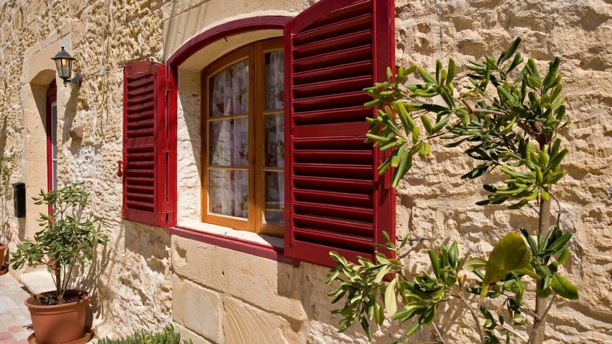 San Lawrenz House | Discover Tranquility: rustic elegance in this beautifully converted farmhouse.