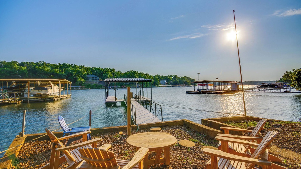 Osage Beach House | Dock & Prime Location: Lakefront Osage Beach Home
