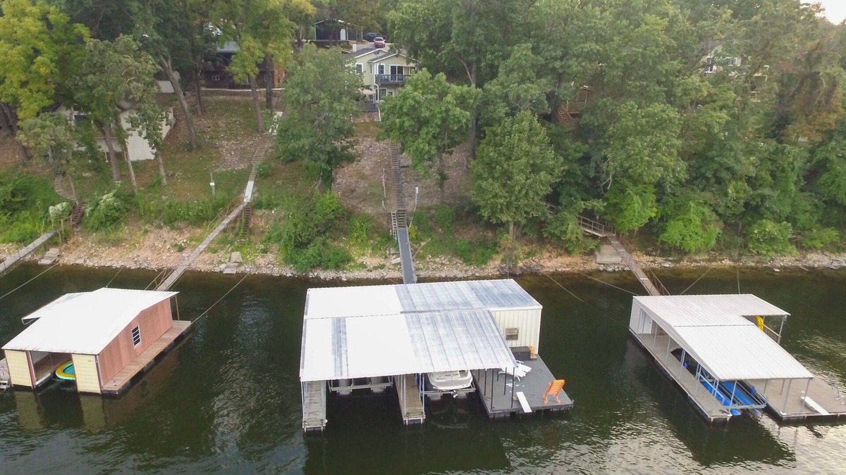 Eucha House | Dock + Views: Scenic Group Retreat on Grand Lake!