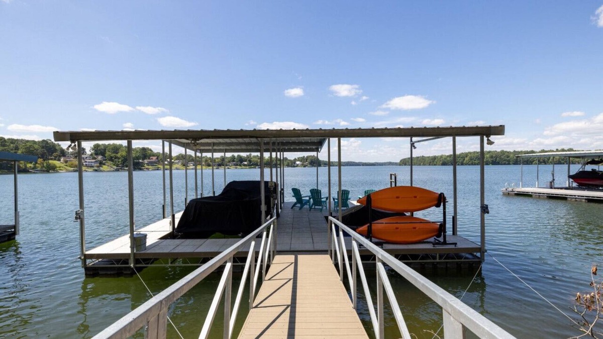 Winchester House | Dock, Water Views, Kayaks, Fire Pit, Game Room