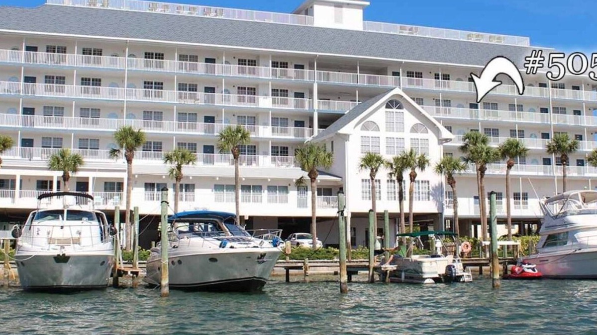 Clearwater Beach Condo | Dockside 505-2 bedroom condo with Beautiful views