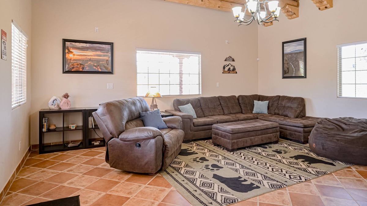 Taos House | Dog-friendly adobe with mountain view, foosball, hammocks, grill, WiFi, & W/D