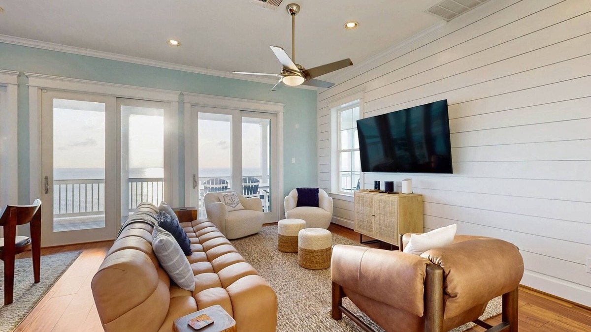Galveston House | Dog-friendly bayfront home with elevator, pools, hot tubs & game room