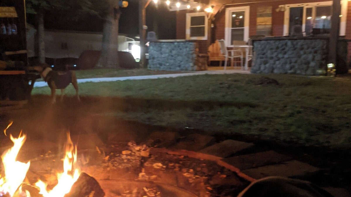 Harrison Cottage | Dog friendly cozy red cottage near lakes and trails