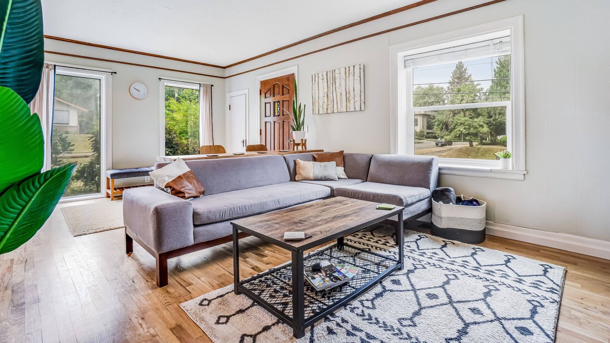 Olympia House | Dog-Friendly Home Close to Downtown w/Free WiFi, Patio, Private Washer & Dryer