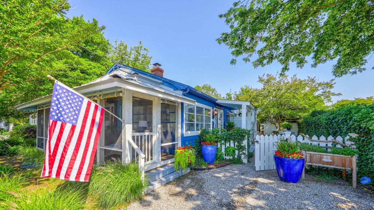 Rehoboth by the Sea House | Dog-friendly home near the ocean with private heated pool, backyard, & fireplace