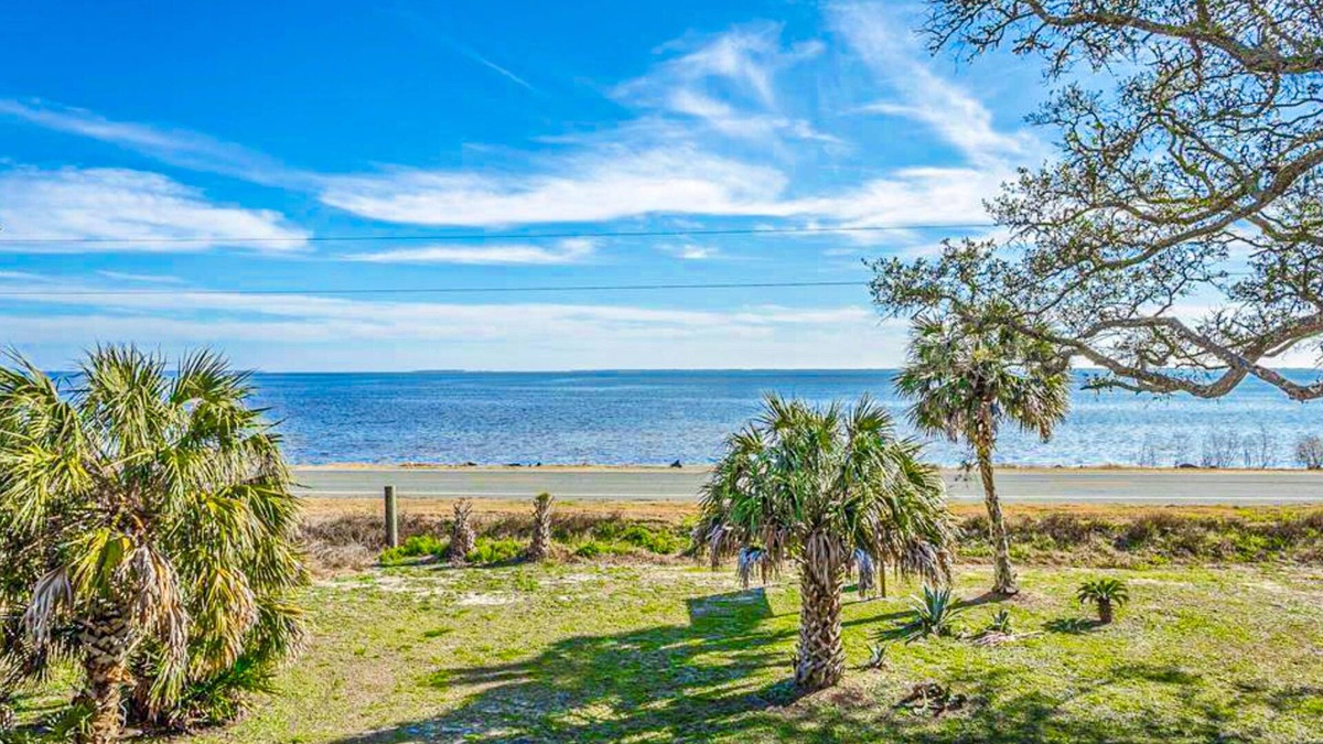 Eastpoint House | Dog-friendly home with lovely water view, roomy deck, fast WiFi, central AC, W/D