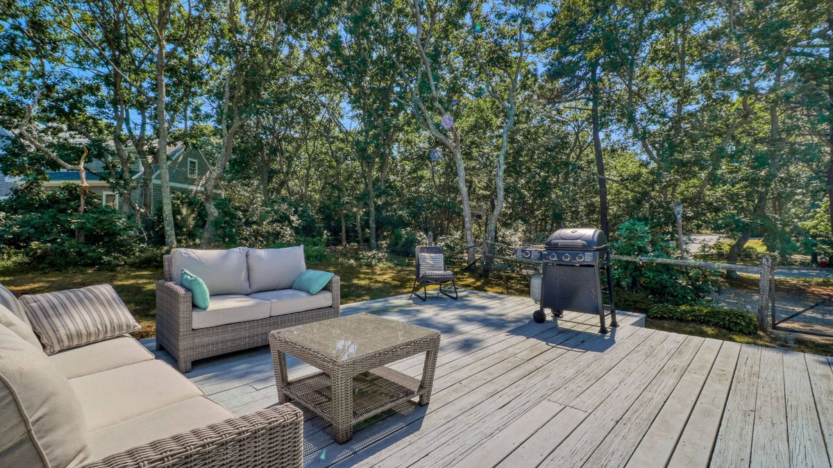 Edgartown House | Dog-friendly home with beautiful deck & AC - close to 3 towns & great beaches