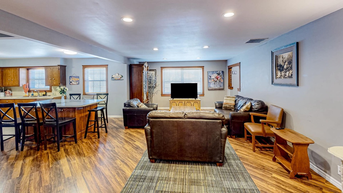 Tower Heights House | Dog-friendly home with large yard, grill, & basketball hoop
