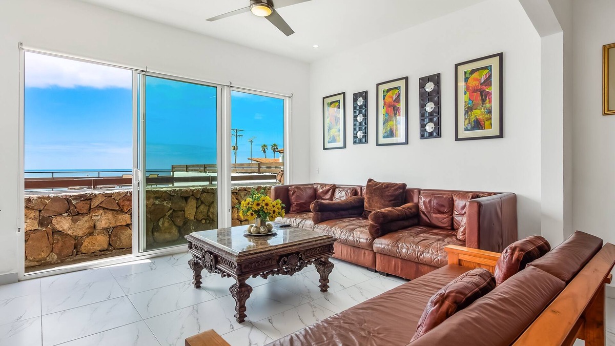 La Paloma House | Dog-friendly home with partial ocean view, heated pool, rooftop terrace