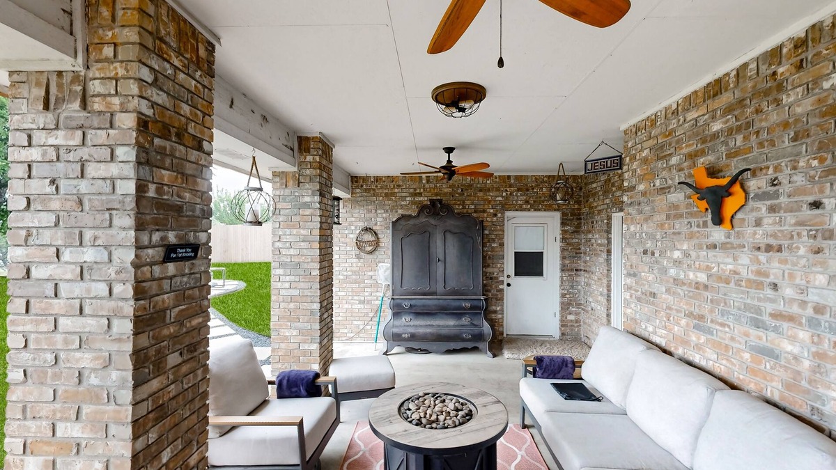 Austin House | Dog-friendly house with private pool, patio, grill, central AC, & washer/dryer