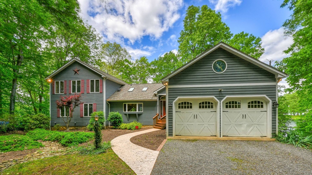 Bumpass House | Dog-friendly lakefront home with dock, pool table, fireplace, grill, two kayaks