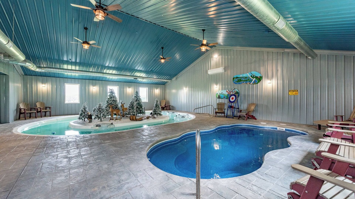 Waterfront Greens House | Dog Friendly Luxury Home w/Indoor Pool & Lazy River