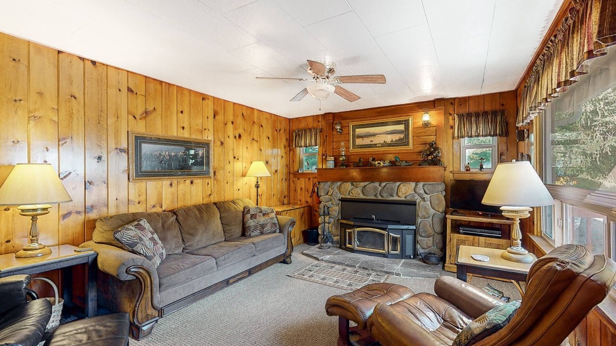 Joseph House | Dog-friendly mountain-view home with fireplace - near state park, tramway & lake