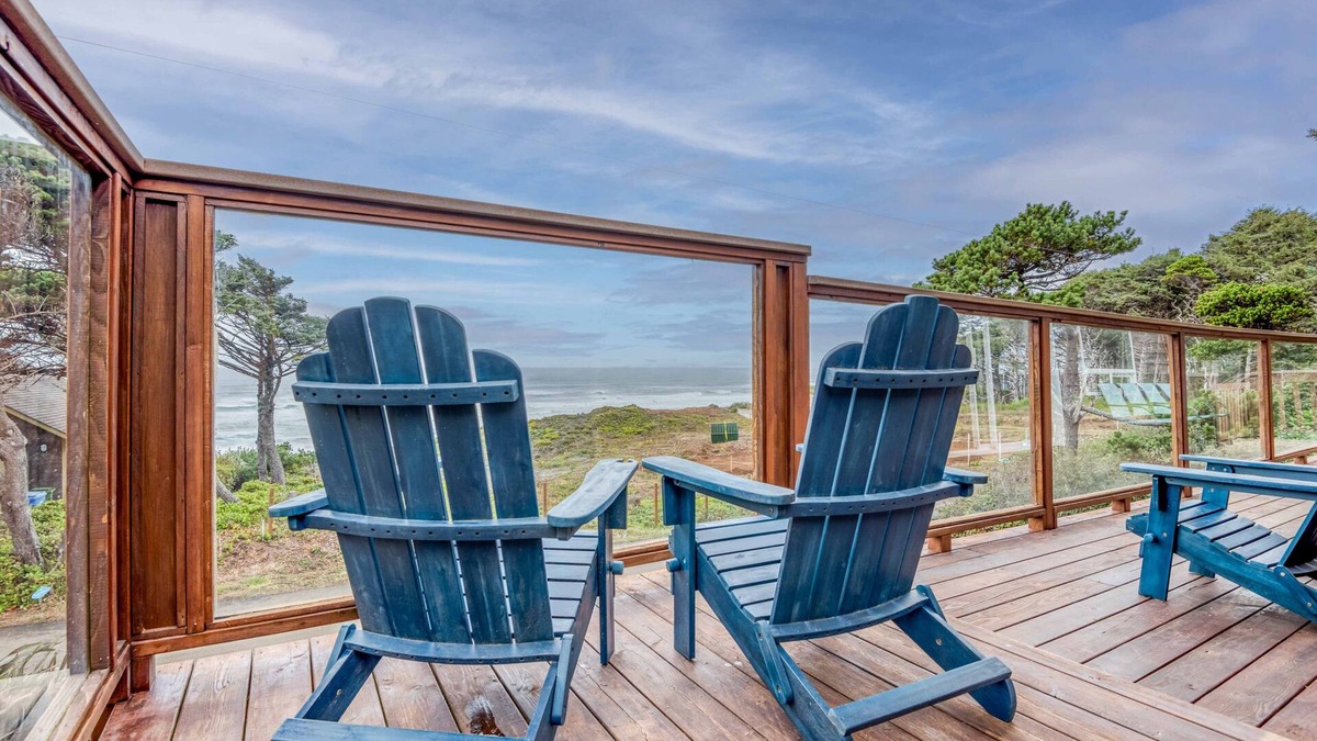 Oregon Coast House | Dog Friendly, Ocean View Home with a Hot Tub and Easy Beach Access!