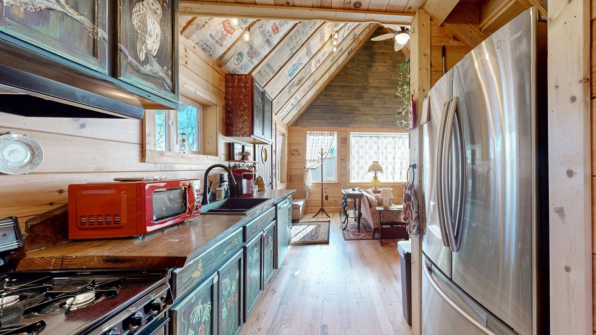 Copper Hill House | Dog-friendly riverfront home near FloydFest with fireplace, river views, & deck
