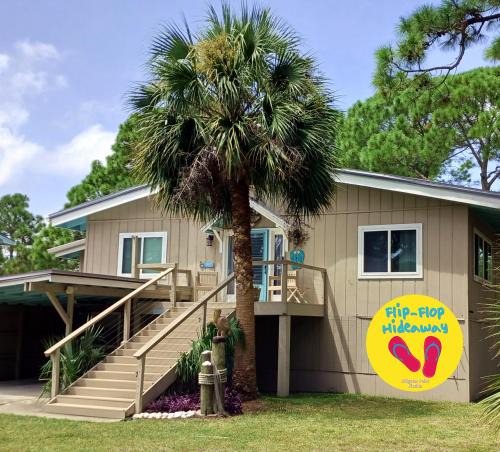 Alligator Point House | Dog Friendly-Short Walk to Beach-Canal Front-Screened Porch-Peaceful