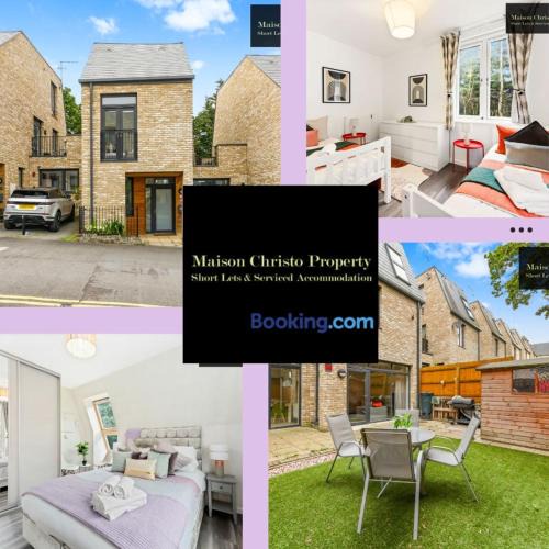 High Barnet Apartment | Dollis Valley 3Bedroom House Sleeps 8 in London With FREE PARKING By Maison Christo Property Short Lets & Serviced Accommodation