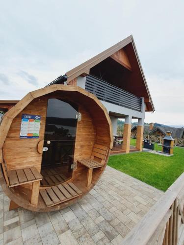 Solina Villa | Dom na Wzgórzu SŁOŃCE na wyłączność JACUZZI ELEKTRYCZNE SAUNA ROWERY