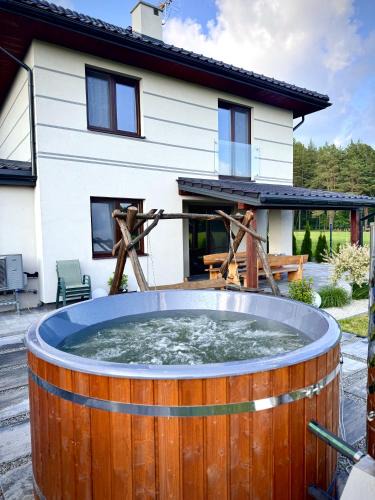 Szeligi Apartment | Dom wakacyjny Bliźniacza Natura nad rzeką, Makosieje