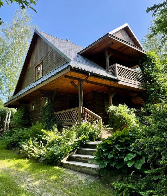Mszana Dolna House | Dom z bali przy szlaku