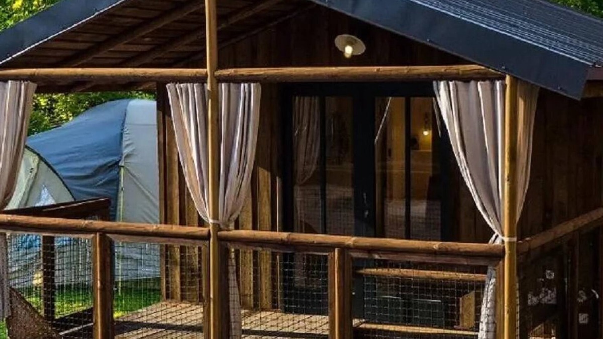 Saint-Symphorien-de-Thenieres House | Domaine Relais du Lac * - Cabane Lodge CAPE TOWN 6 persons