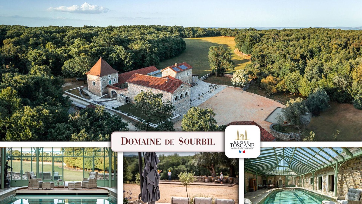 Saint-Antonin Noble Val House | Domaine de Sourbil - Heated Pool - 27 places
